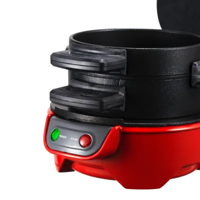 Automatic Burger Same Model Grilled Sausage Convenient Bacon Orange Made China Metal Burger Hot Electric Patty Maker Bakelite
