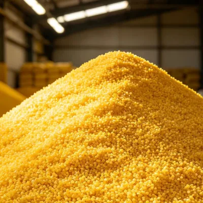 Low Migration Pale Yellow Pellet Food Contact Plastic Packaging Bags