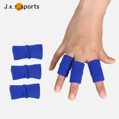Four Colours High Elasticity Finger Support Brace Basketball Finger Sleeve Protector