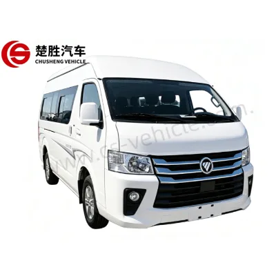 Reliable Foton VIEW CS2 4x2 15 Seater High Roof Mini Bus ISF2.8 Diesel Shuttle Van With Alloy Wheels