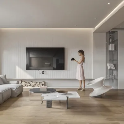 Modern Simple Style Luxury Wood Cabinet Design Living Room Cabinets Furniture