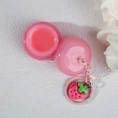 Private Logo Vegan Lip Balm Lip Mask Moisturizing Lip Sleeping Mask 5g Over Night Lip Masks Strawberry Fruit Flavor