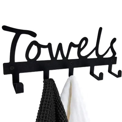 Custom Design Wall Hook Metal Towel Door Wall Holder for Home Decoration