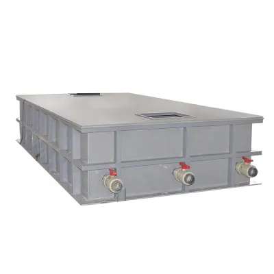Customizable PP Plastic Pickling tank PP Circulating Water Storage tank with Drain Valve