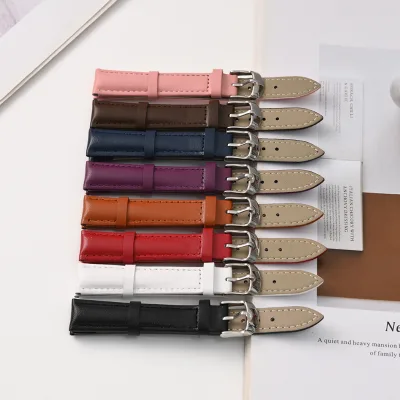 Business Soft Leather Strap Watch Accessories Universal Replacement Watch Band 12mm 14mm 16mm 18mm 20mm 22mm
