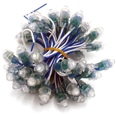 Christmas String Lights 12MM 9mm Dot Module 12V Led Pixel Light for Signboard Advertising Channel Letter