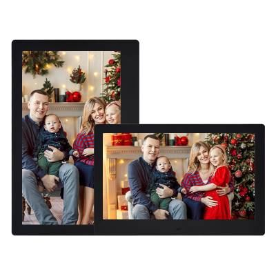 10.1" Digital Picture Frame HD Screen 16GB Memory Auto-Rotate Photos/Videos