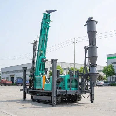 Strong Climbing Ability Gas Lift Reverse Circulation Geological Exploration RC Air Drilling Rig Core Drilling Rig