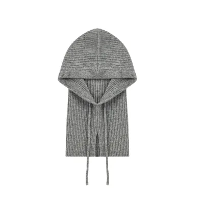 100% Wool Korean-Style Premium Balaclava & Beanie Winter Red Neck Warmer