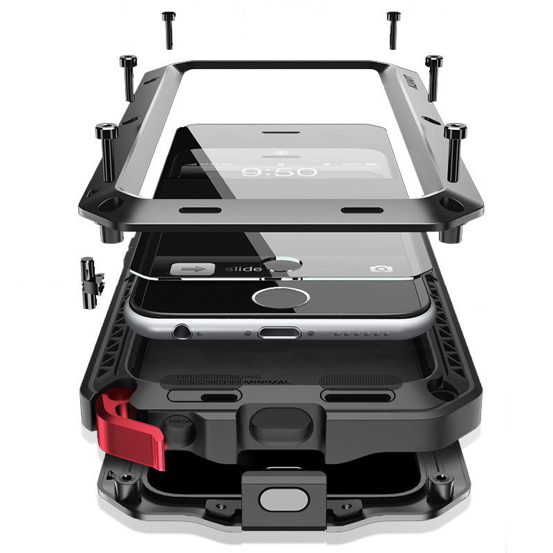 Factory direct sales of anti-drop shockproof and dust-proof phone cases suitable for three-proof phone cases