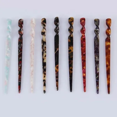 PDANY Acetate Chopstick Vintage Hair Stick Women Girls Long Hair Ancient Chinese Hair Stick