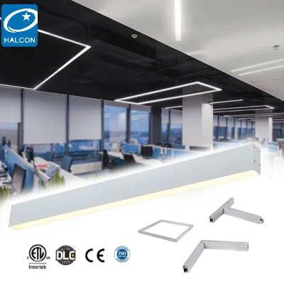 CE ETL Approved Wholesale Office Shop Garage Pendant Light 4ft 8ft 50w Suspending Led Linear Batten Light