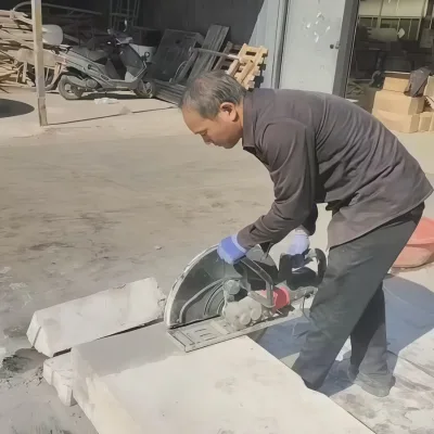 Adjustable Angle ALC Board Saw Electric Trimmer for Panel Installation