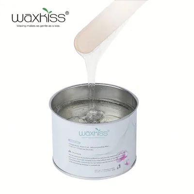 Luxury Formula 400gran Tin Transparent Soft Wax for Epilation