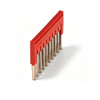 Jumper Bar Assembly Bar Connector Plug-in for ST and PT DIN Rail Terminal Block FBS10-2/3/4/5/6/8/10 PLUG SpringTerminal Block