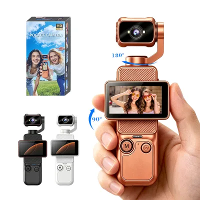 Motion Recording Compact Pocket Vlogging Camera Anti Shake Professional Handheld Gimbal Camera Ultra Clear Travel Camera