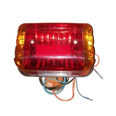 High Quality Motorcycle Brake Tail Light Universal Motorbike Red Lamp Tail Rear Light CG125