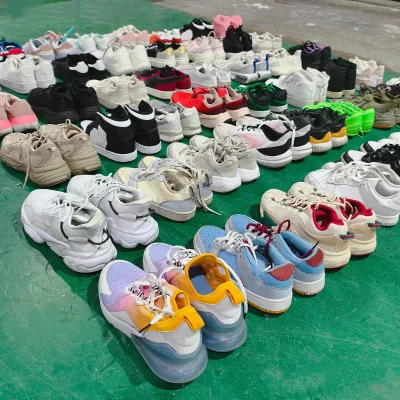 Second Hand International Chinese Brand Women's Shoes Genuine Leather High Quality Used Bulk Wholesale Supply