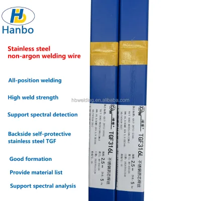 TGF308L Non-argon-filled Stainless Steel AWS A5.9 TGF316L/309L/347/321/2209 Back-baked Coating Electrode Wire