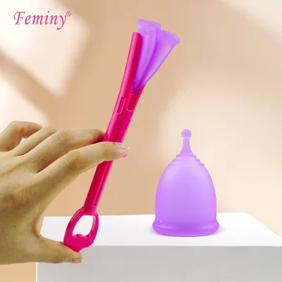 Wholesale Customized logo Menstrual Cup Plastic Insert
