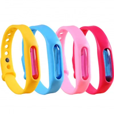 Bug Away Citronella Bracelet for Dids and Babies No Deet Mosquito Repellent Silicone Wrist Bands