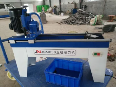 CNC Motorized Engine Straight Line Knife Sharpening Machine Table Planer Woodworking Grinding Equipment High Productivity 220V