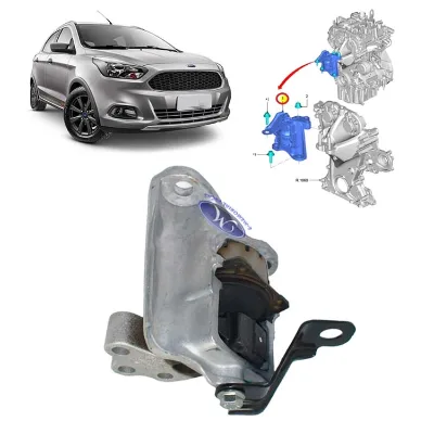 E3B16F012AE Auto Parts Engine Mount COXIM Motor Engine Mountings for ford Ka 1.0 E3B16F012AE
