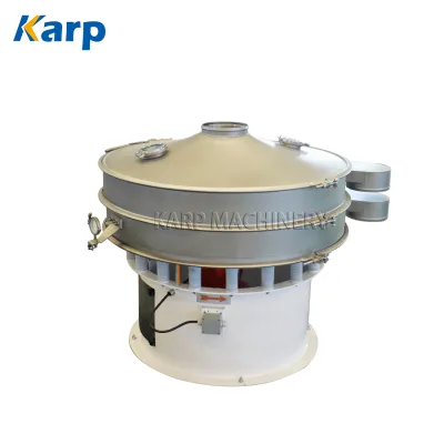 Customized Industrial Metal Powder Rotary Vibrating Screen for Fine Iron Powder Screening