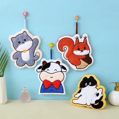 Factory Price Personalized Microfiber Towel for Hand Animal Hand Towel