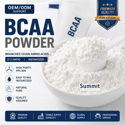 Summit EU Warehouse Fast Delivery Instant BCAA 2:1:1 Amino Acid BCAA Powder