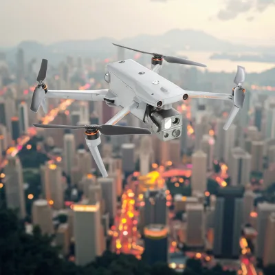Autel Robotics EVO MAX 4T Rugged Bundle 1/1.28" CMOS 8K Optical Zoom Thermal L-aser 4 Cameras in One Drone Enterprise Drone