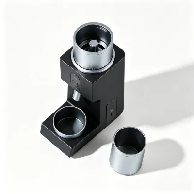 Mini USB Electric Coffee Grinder Portable Conical Burr Mill Adjustable Settings for Drip Espresso Camping Office Use