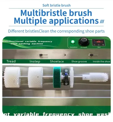 Nylon Shoe Washing Brush Roller Automatic Cleaning Machine Replacement Brush Wheel Accessories Soft Hard Bristle Boot Brush Set