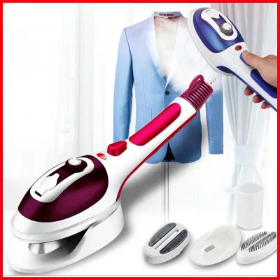 High Temperature Handheld Garment Steamer Temperature Adjustable Portable Steam Brush with Ceramic Non Stick Bottom Plate