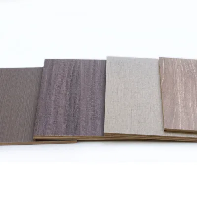 High Quality E0 E1 Melamine Faced Plywood 18mm 20mm Eucalyptus Core OEM Factory for Kitchen Cabinet Decoration