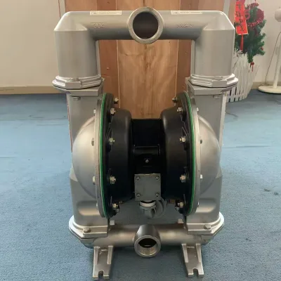 QBY 50 Air Diaphragm Pump 2 Inch SS304 NPT Female Thread Self Priming Pneumatic Diaphragm Pump for Glue Slurry Food  Beverage