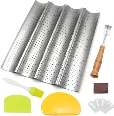 6 Moules a Cupcakes Dans Un Moule Gateau Poele Frire Air Plateau En Aluminium Baguettes Faire Cup Cake Ensemble De Patisserie