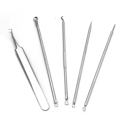 hot sale acne needle set tf micro needling acne serum gold beauty tools set
