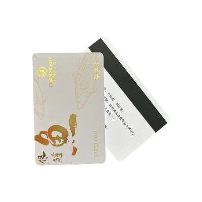 Customized RFID Smart Card Pvc Material Hotel Room Key Card Magnetic Stripe Card