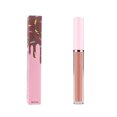 New Popular Velvet Matte Finish Liquid Lipstick Non-sticky Lip Gloss Makeup Cosmetics