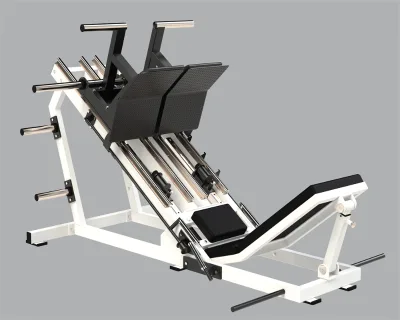 Commercial Gym Fitness Equipment Weight Trainer Lifting Iso-lateral Muscle Exercise Facility Reloaded Bilateral Leg Press