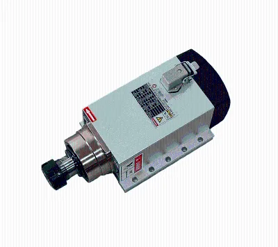 Durable 5.5KW 4-Pole Air Cooling Motor Woodworking Engraving Equipment Driving Motor