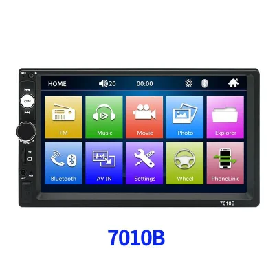 Touch Screen 7inch 2din Car Radio Hd 7012b Mp5 Video Player Audio Touch Control With Car Video Accessories 7010b 7018b 7023b