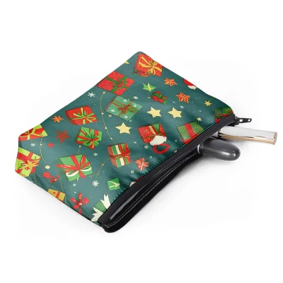 Custom Luxury Christmas Makeup Bag Christmas Gift Bags Christmas Tree Storage Bag
