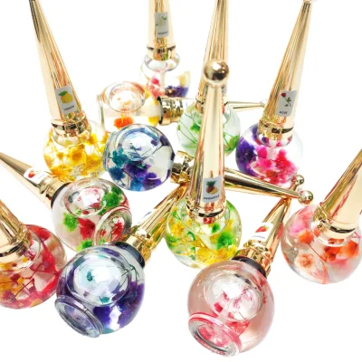 Free Sample Organic Natural Dryer Flower Personalized Cuticle Oil Customize Logo Nail Care Oil Manufacturers Bottle Packaging