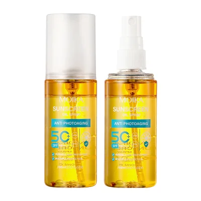 Hot Selling Wholesale Private Label Custom Waterproof Face Body Glow Shimmer Oil Liquid Highlighter Spray Shimmer Body Oil