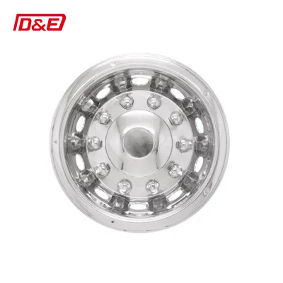 Truck Wheel Covers 22.5 Inch Stainless Steel Material/for Semi-trucks and Trailers PCD 285.75mm 335mm
