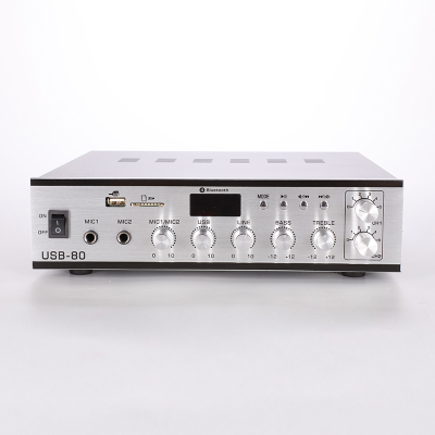 Cheap but High Power Amplifier With BT Voltage Power Amplifier for Home Using and Karaoke Amplifier