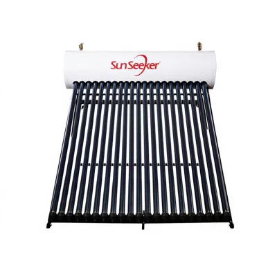 Household Solar Water Heater with Solar Thermal Vacuum Tubes 200L Capacity Solar Water Heating System