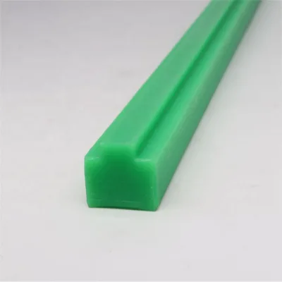Cnc Machining Custom Extrusion Uhmwpe Plastic Profile Wear Strips Conveyor Side Guide Wear Strip